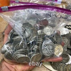 $100 FACE VALUE ALL WALKING LIBERTY HALF DOLLARs (200 COINS) FULL DATES #10d