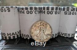 $100 in Kennedy Half Dollar Coin Rolls + Ten (10) Silver Walking Liberty Coins