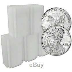 100 pc 1 oz. Highland Mint Silver Round Walking Liberty. 999 Roll 5 Tubes of 20