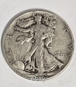 142C02108 lot OF 8 WALKER HALF DOLLARS 1917-1947 SILVER 50c COIN G 79+ YEARS OLD