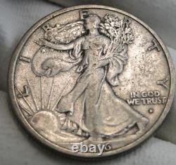1916D Walking Liberty Half Dollar