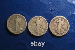 1916-1936 Walking Liberty Half Dollar Complete Set 35 Coins Includes 1921 PDS