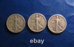 1916-1936 Walking Liberty Half Dollar Complete Set 35 Coins Includes 1921 PDS