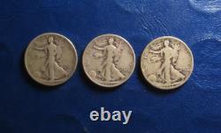 1916-1936 Walking Liberty Half Dollar Complete Set 35 Coins Includes 1921 PDS