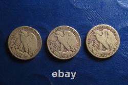 1916-1936 Walking Liberty Half Dollar Complete Set 35 Coins Includes 1921 PDS