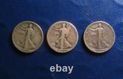 1916-1936 Walking Liberty Half Dollar Complete Set 35 Coins Includes 1921 PDS