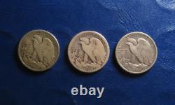 1916-1936 Walking Liberty Half Dollar Complete Set 35 Coins Includes 1921 PDS