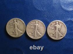 1916-1936 Walking Liberty Half Dollar Complete Set 35 Coins Includes 1921 PDS