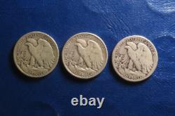 1916-1936 Walking Liberty Half Dollar Complete Set 35 Coins Includes 1921 PDS