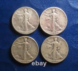 1916-1936 Walking Liberty Half Dollar Complete Set 35 Coins Includes 1921 PDS