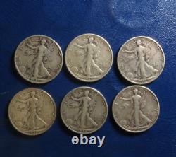 1916-1936 Walking Liberty Half Dollar Complete Set 35 Coins Includes 1921 PDS