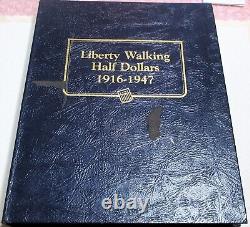 1916-1947 Pds Walking Liberty Complete Set G Bu Us Coins