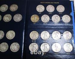 1916-1947 Pds Walking Liberty Complete Set G Bu Us Coins