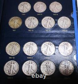 1916-1947 Pds Walking Liberty Complete Set G Bu Us Coins