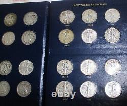 1916-1947 Pds Walking Liberty Complete Set G Bu Us Coins