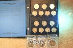 1916-1947 Walking Liberty Half 65 Coin Outstanding Complete Set Has Pcgs Coins#1