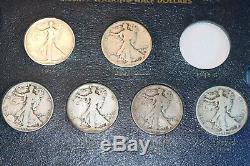 1916-1947 Walking Liberty Half 65 Coin Outstanding Complete Set Has Pcgs Coins#1