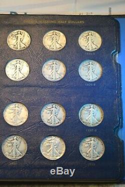 1916-1947 Walking Liberty Half 65 Coin Outstanding Complete Set Has Pcgs Coins#1