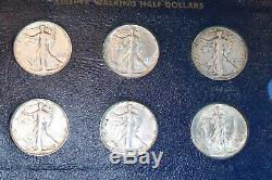 1916-1947 Walking Liberty Half 65 Coin Outstanding Complete Set Has Pcgs Coins#1