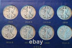 1916-1947 Walking Liberty Half 65 Coin Outstanding Complete Set Some Certified#5