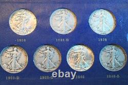 1916-1947 Walking Liberty Half 65 Coin Outstanding Complete Set Some Certified#5