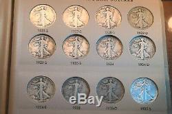 1916-1947 Walking Liberty Half 65 Coin Very Nice Full Date Complete Set! #33