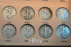 1916-1947 Walking Liberty Half 65 Coin Very Nice Full Date Complete Set! #33