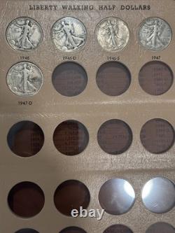 1916-1947 Walking Liberty Half Dollar Complete Collection All 65 Coins