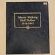 1916-1947 Walking Liberty Silver Half Dollars Whitman Album Sku-q1044