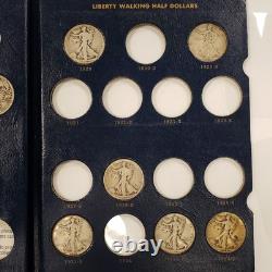 1916-1947 Walking Liberty Silver Half Dollars Whitman Album SKU-Q1044