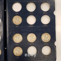 1916-1947 Walking Liberty Silver Half Dollars Whitman Album SKU-Q1044
