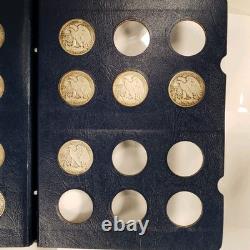 1916-1947 Walking Liberty Silver Half Dollars Whitman Album SKU-Q1044
