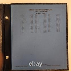 1916-1947 Walking Liberty Silver Half Dollars Whitman Album SKU-Q1044