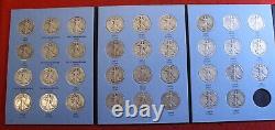 1916-36 Walking Liberty Half Dollars New Whitman Complete Folder Album Wl29