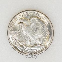 1916-D CHOICE BU Cond Walking Liberty Half Dollar Tough Date 1st Year- I-14627 M
