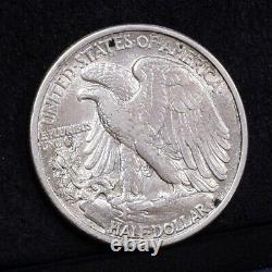 1916-D Liberty Walking Half Dollar AU/Ch AU Details (#34561)