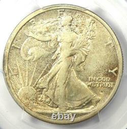 1916-D Walking Liberty Half Dollar 50C Coin Certified PCGS XF45 Rare Date