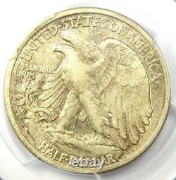 1916-D Walking Liberty Half Dollar 50C Coin Certified PCGS XF45 Rare Date