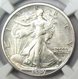 1916-D Walking Liberty Half Dollar 50C Coin NGC Uncirculated Details (UNC MS)