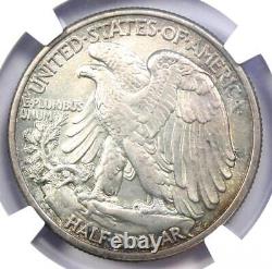 1916-D Walking Liberty Half Dollar 50C Coin NGC Uncirculated Details (UNC MS)