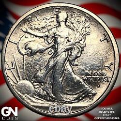 1916 D Walking Liberty Half Dollar Q5666
