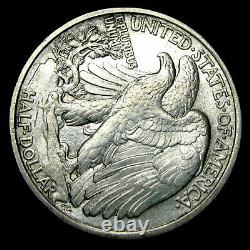 1916-D Walking Liberty Half Dollar Silver - Gem BU++ Condition - #WW018