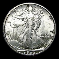 1916-D Walking Liberty Half Dollar Silver - PCGS MS-62 Graded Coin - #795B