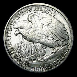 1916-D Walking Liberty Half Dollar Silver - PCGS MS-62 Graded Coin - #795B