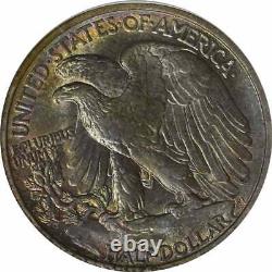 1916-D Walking Liberty Silver Half Dollar MS64 PCGS (CAC)
