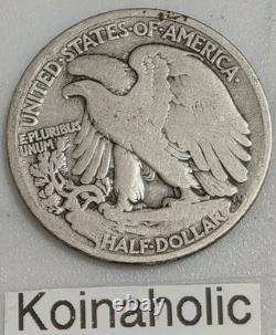1916 PDS Walking Liberty Half Dollars 50c 1st Year Lot Of 3 Key Dates Rare