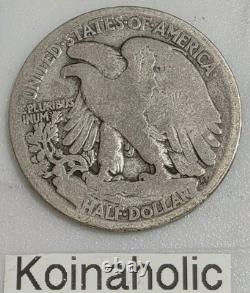1916 PDS Walking Liberty Half Dollars 50c 1st Year Lot Of 3 Key Dates Rare