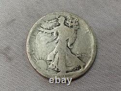1916 P D S Obverse Mintmark Mint Mark 90% Silver Walking Liberty Half Dollar Lot