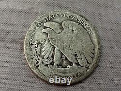1916 P D S Obverse Mintmark Mint Mark 90% Silver Walking Liberty Half Dollar Lot