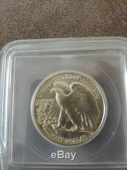 1916 P Silver Walking Liberty Half Dollar